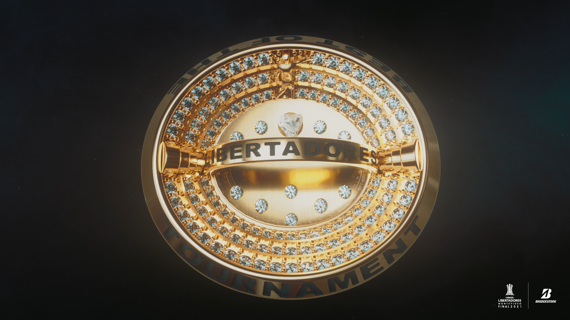 Bridgestone presenta el anillo de diamantes que premiará al mejor jugador de la CONMEBOL Libertadores 2021